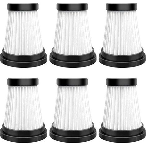 Ensemble de 6 filtres d'aspiration compatibles avec les aspirateurs sans fil Moosoo K12/K12 PRO/K13 (1/5)