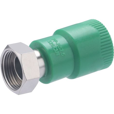 Racor PPR hembra tuerca libre QUICK PLOMBERIE 3/4 - Ø25
