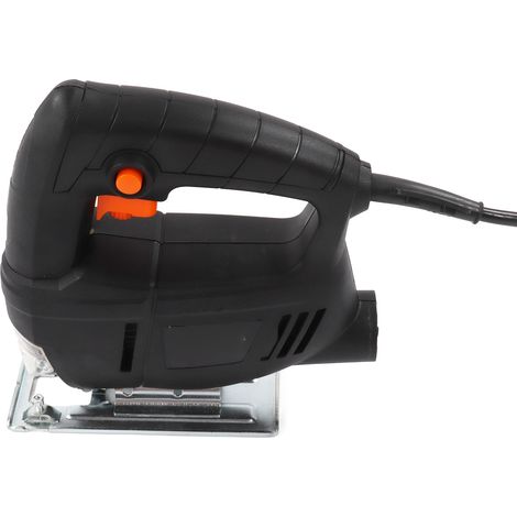 Elektrische Stichsäge, 0–3000 Hübe/min, 4-Schienen-Stichsäge mit Fingerschutz für Holz und Metall, EU 220 V (1/5)