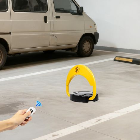 Car Parking Lock Car Post Lock Auto-remote Control Bollard Barrier Security