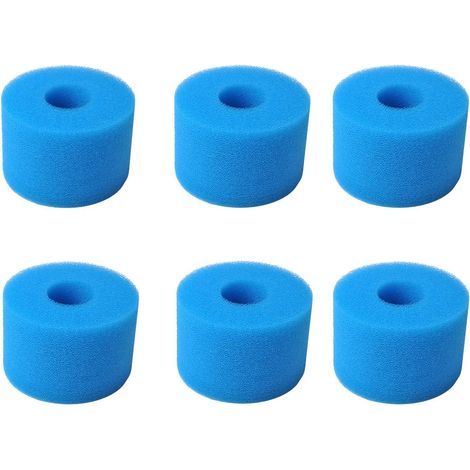 Cartouche filtrante en mousse de type S1 compatible avec le filtre pour spa Intex Pure Spa, réutilisable et lavable.-AquaForge (1/5)