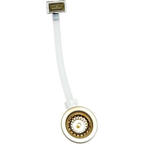 Reginox Ablaufgarnitur 3,5" Gold, für Spüle Amsterdam 40 / 50 und Texel 40 / 50 (1/2)