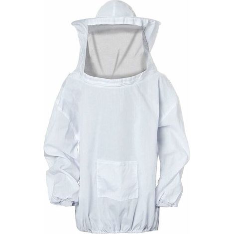 Chaqueta de apicultor, protector de abejas profesional, sombrero de apicultor con velo extraíble, traje de apicultor con cremallera para apicultores. (1/5)