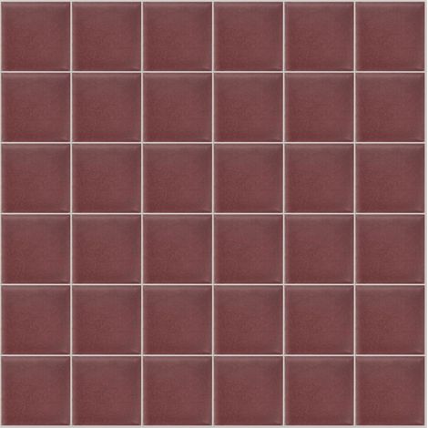 Mosaïque de grès cérame PICCOLO SILK 5x5cm (finition satinée) -  Cameo rose - -  184 - Cameo rose - boîte de 0.93 m2