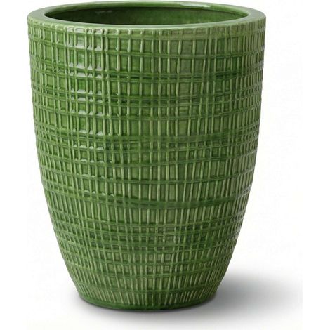 Macetero VERNE 32x40cm verde manzana (1/3)
