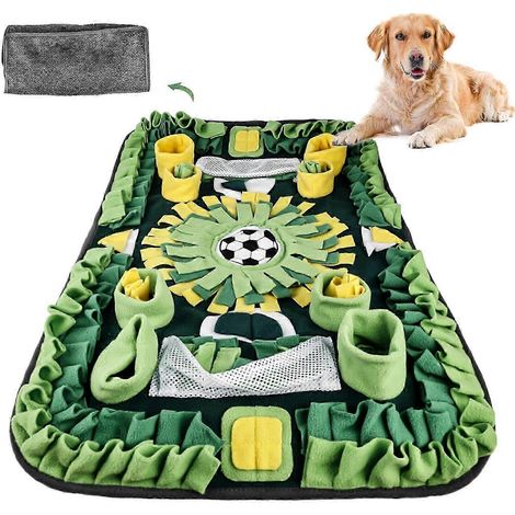Große Schnüffelmatte für Hunde – Schnüffelmatte für Hunde – Intelligentes Spielzeug – Rutschfeste Schnüffelmatte – Intelligentes Spielzeug für Hunde und Katzen – 73 x 50 cm