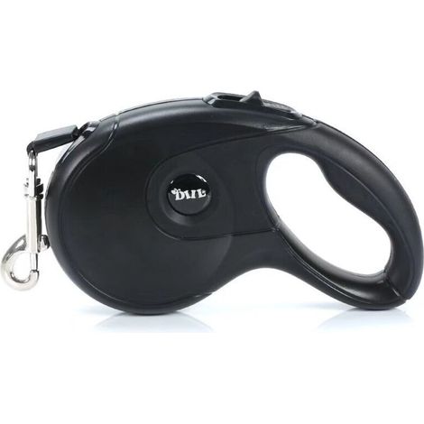 SABIR Enrouleur Gros Chien, Longe pour Chien Extensible pour Chien en Nylon Résistant pour Promenade de Chien Jusqu'à 40 Kg avec Un Seul Bouton de Verrouillage du Système (1/5)