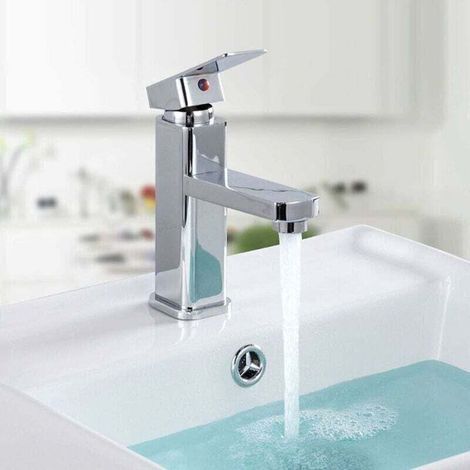 Lavabo robinet salle de bain robinet de salle de bain mélangeur salle de bain mixer mélangeur mixeur simple levier mélangeur mélangeur