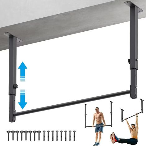 Verstellbare Klimmzugstange für die Deckenmontage, hochbelastbar – Klimmzugstange – Krafttraining (1/5)