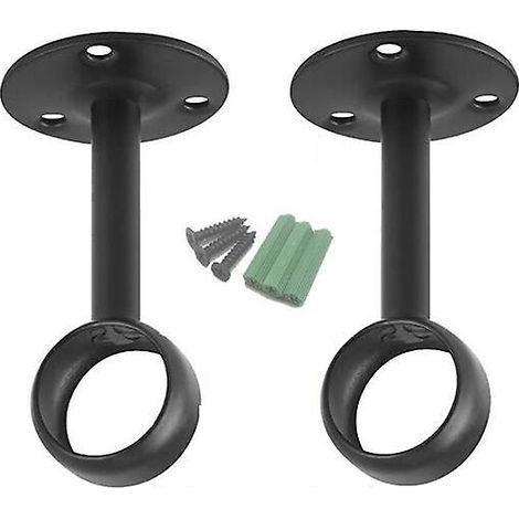 Support de tringle à rideaux Dhrs, fixation au plafond, 2 pièces. (1/4)