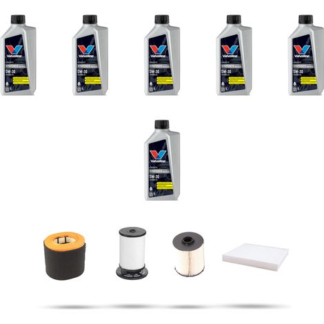 Kit tagliando 4 FILTRI e 6L OLIO compatibile con Fiat Ducato 2.2 D 132kw dal 2021 (1/5)