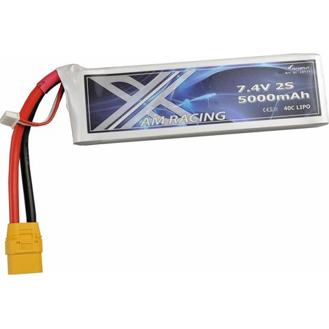 Batteria lipo Amewi 28937 7.4 5000mAh