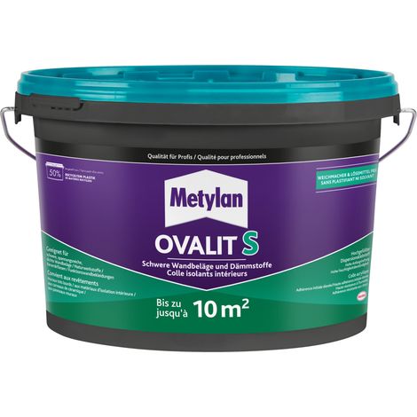 Metylan Ovalit S Spezialwandbelags-Kleber 4kg OV4N (1/2)