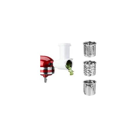 Râpe à fromage de haute qualité, accessoire pour robot KitchenAid. Compatible avec les robots de cuisine. (1/5)