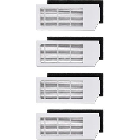 Mejora la funcionalidad de tu Ecovacs para T10 Turbo con estos accesorios de filtro de repuesto esenciales (juego de 4). (1/5)