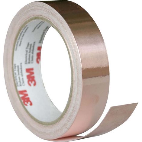 3M Deutschland Kupfer Abschirmband 12x16,5x0,07, leitf. Scot.1181 12x16,5cu (1/2)