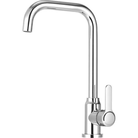 Robinet Cuisine, Mitigeur Cuisine Douchette à 360°, Robinet Lavabo, Mitigeur Cuisine avec Rotatif Froid (1/5)