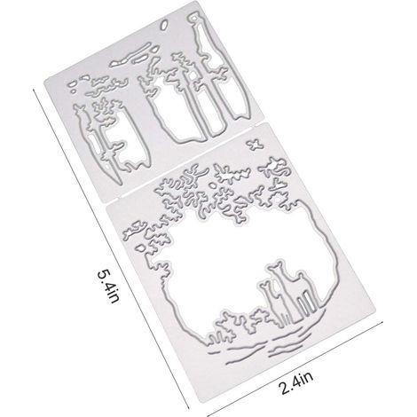 Metallkarten-Stanzformen, Stanzvorlagen, DIY-Stanzformen für Scrapbooking, Stempel (1/5)