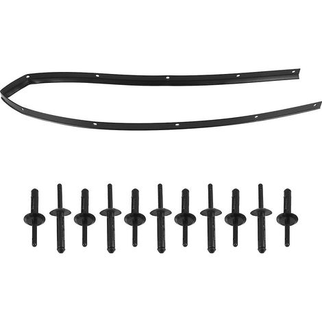 Joint d'étanchéité étanche pour pare-chocs avant et capot avec rivets pour 2008-2019 68051392AB 68051392AA (1/5)