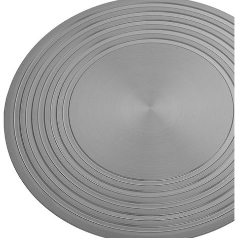 Diffuseur de chaleur de 0,6 cm, plaque de conduction thermique antiadhésive et épaisse avec protection anti-flammes pour cuisinière à gaz, 24 cm (1/5)