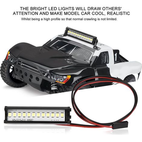 55-mm-LED-Lichtleiste für RC-Crawler, Lampe für 1:10-RC-Car-Teile, kompatibel mit TRX4 90046 90048 SCX10 (1/5)
