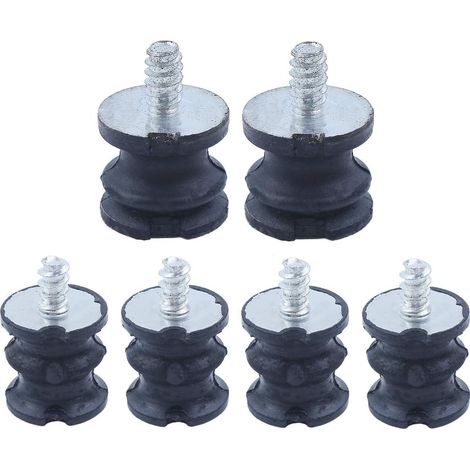 6 pièces de supports amortisseurs AV pour HUSQVARNA 268 272 61 266 272XP JONSERED 625 630 670 Tronçonneuses, Pièces de rechange durables pour tronçonneuse Remplacez "501773401,501773501 pour améliorer (1/5)