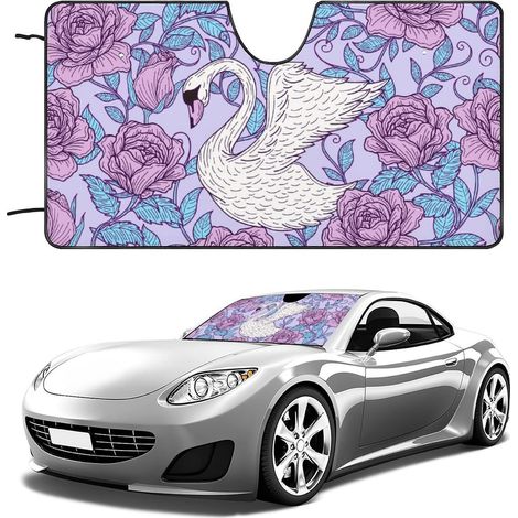 Pare Solaire Voiture Couverture Pare-Brise Avant Voiture,