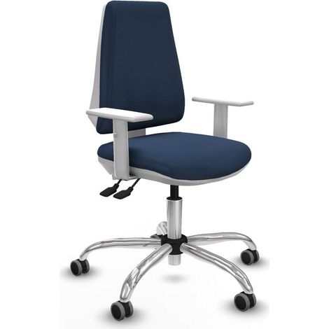 Piqueras et Crespo B5B056G silla azul marino ergonómica (1/3)