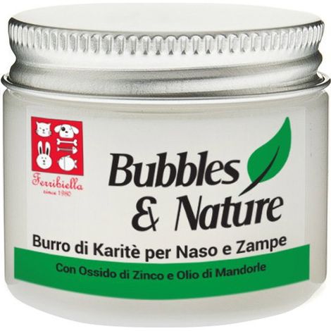 Shea Butter mit Zinkoxid und Mandelöl für Hundenasen und Pfoten 50 ml