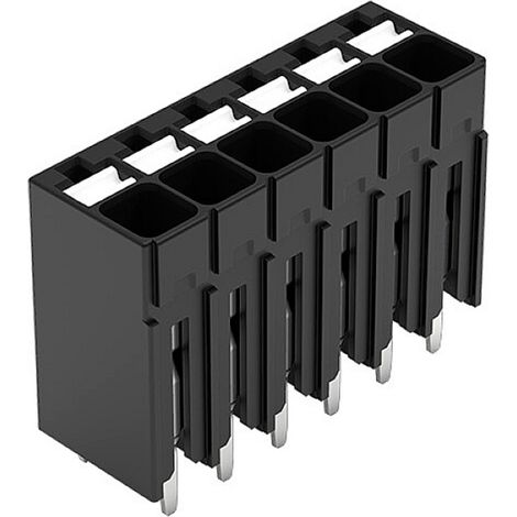 WAGO 2086-1106 Printklemme 1.50 mm² Polzahl 6 Schwarz 1 St. (1/4)