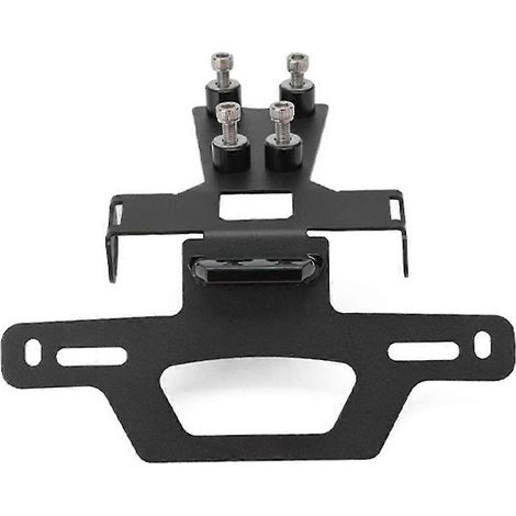 Support de plaque d'immatriculation pour moto CBR500R CB500F 2019-2023, accessoire de montage, support arrière avec suppression de feu arrière LED (1/5)