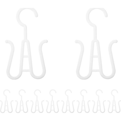 Lot de 10 étagères à chaussures suspendues en plastique (1/5)