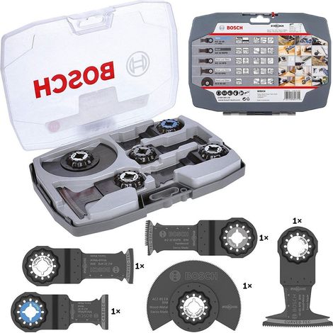 Bosch 2608664131 5 Piece Starlock Best of Cutting Multi Tool Blade Set + Case (1/5)