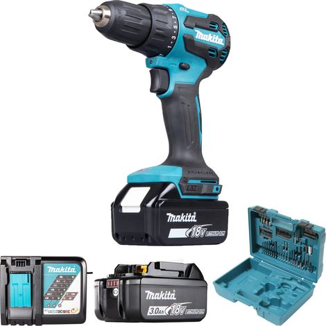 destornillador de impacto Makita DHP490RFX3 18 V 5 Ah (1/4)