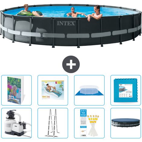 Ultra XTR Pool Rund - 610x122 cm - 9-teilig S651