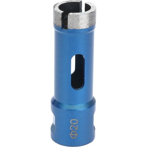Scie cloche diamantée, foret bleu, trépans de perçage, ouvre-trous en marbre pour carreaux de céramique, 20mm