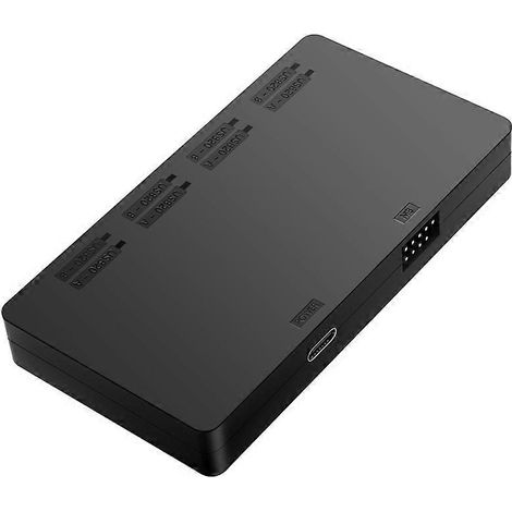 Interner 9-Pin-USB-2.0-Hub für Computer-Motherboards, 9-Pin-USB-2.0-Erweiterungs-/Splitter-Hub für PC-Gehäuse, RGB-Controller (1/5)