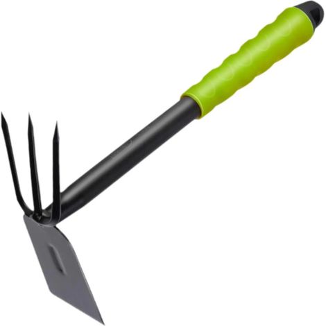 Rteau houe et cultivateur de jardin en acier inoxydable P (1/5)