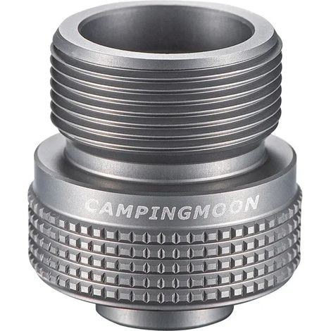 Raccord de transfert pour cartouche de gaz MAPP en alliage d'aluminium pour réchaud à gaz portable Outdoor Camping America et réchauds de cuisine portables EPI. (1/4)