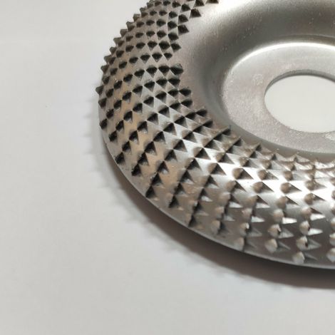 Disco raspa dentato al tungsteno per legno per smerigliatrice angolare colore: argento (1/2)