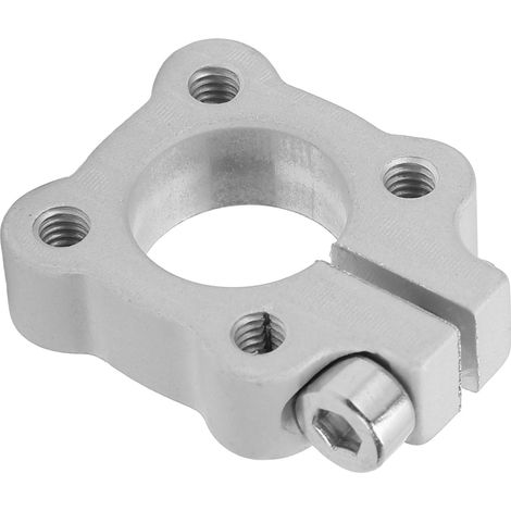 Collier de serrage d'arbre en aluminium, moyeu de serrage pour alésage rond, accessoires de traitement de pièces, 14 mm (1/5)