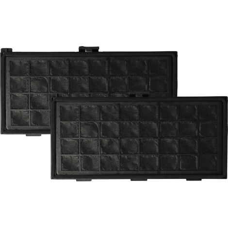 vhbw set da 2x filtro compatibile con Miele S381 Tango Plus, S400I, S401I, S402I aspirapolvere - Filtro HEPA anallergico