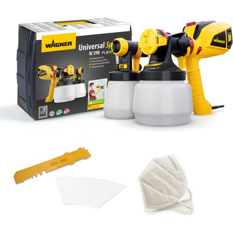 Système de Peinture par pulvérisation W 590 FLEXiO pour peintures murales, Vernis (1/5)