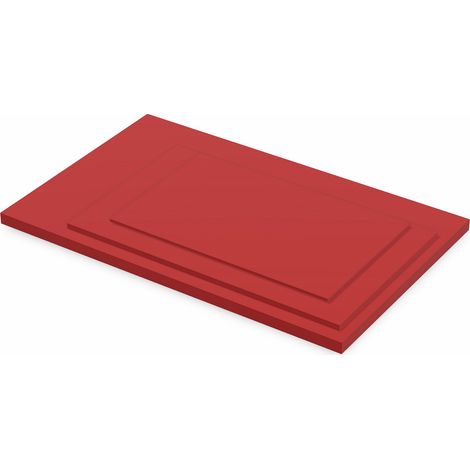 Lastra in poliuretano Vulkollan® / Adiprene® rossa – Shore A 90, 520 × 3050 mm - Misura: Sh.A 90 mm.2 x 520 x 3050 (1/3)