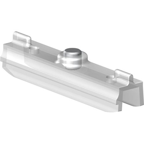 SUPRA Klapperschutz/Aushängesicherung, Glasstärke 6 mm, Kunststoff transparent