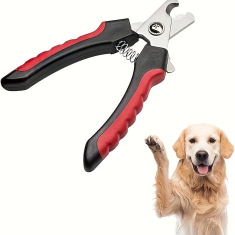 Krallenschere für Haustiere, Hundekrallenschere, Krallenschneidewerkzeug für Katzen, scharfe Krallenschere, spezielle Krallenzange für Hunde und Katzen (1/5)