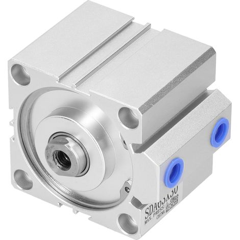 Vérin pneumatique double effet fin SDA63X30 alésage 63mm course 30mm aluminium matériel industriel (1/5)