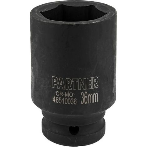 Adaptador de impacto profundo 3/4" 36mm (hexagonal de 6 caras)