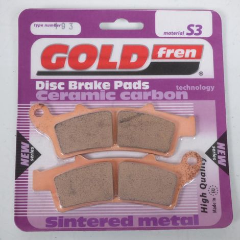 Plaquette de frein Gold Fren pour scooter Aprilia 400 Atlantic (1/2)