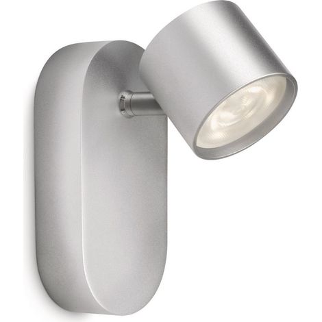 Philips LED Faretto a Parete, 1x4.5W, Alluminio (1/4)